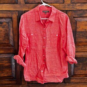 Tommy Bahama Linen Shirt - EUC - Size Large